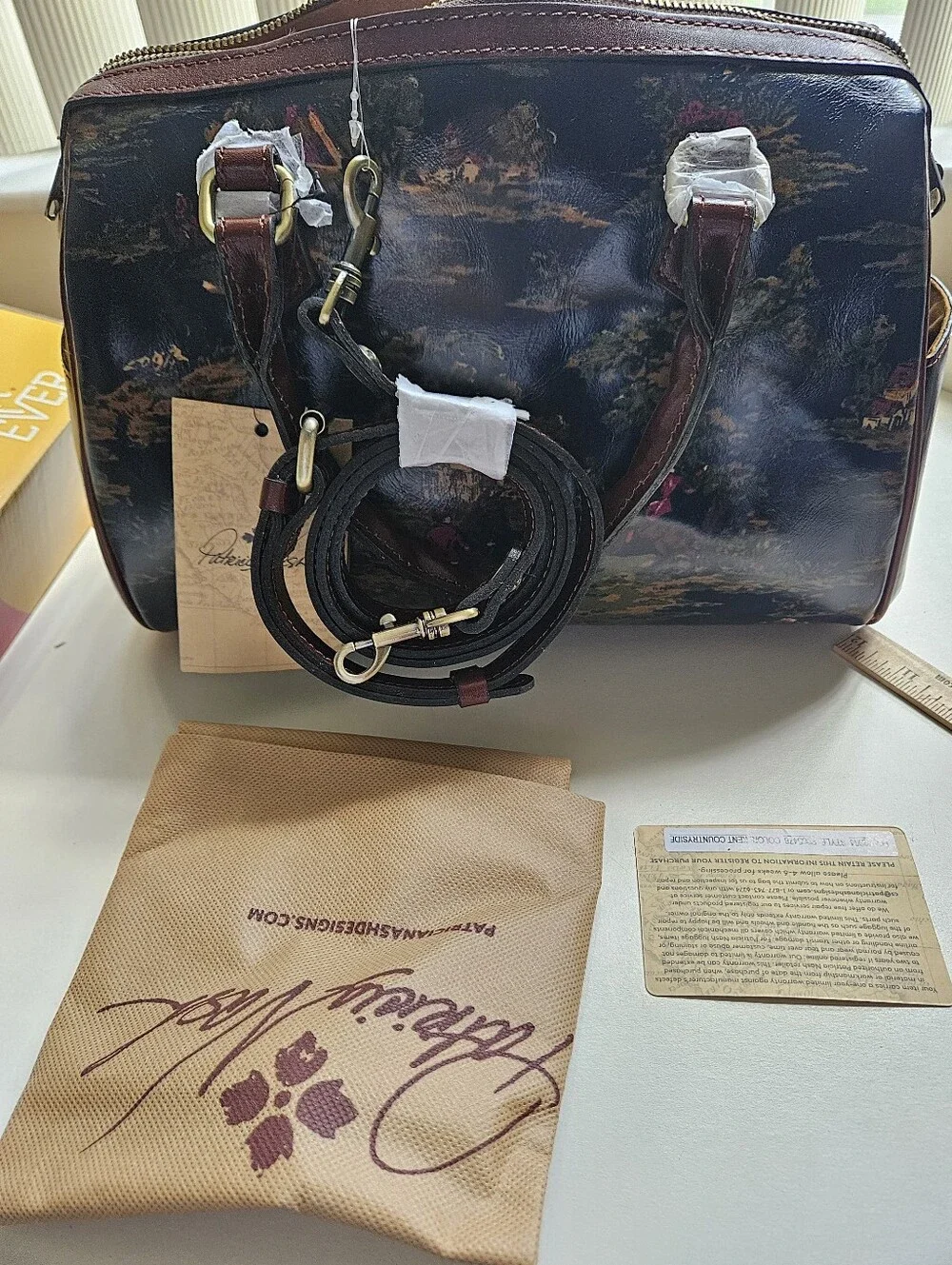 NWT Patricia Nash Kent Country side Satchel